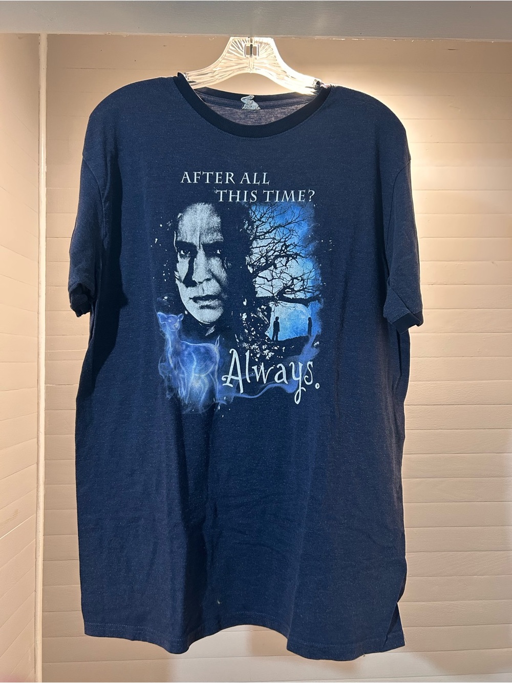 Men's Navy Graphic T‑Shirt - 'After All This Time? Always.'